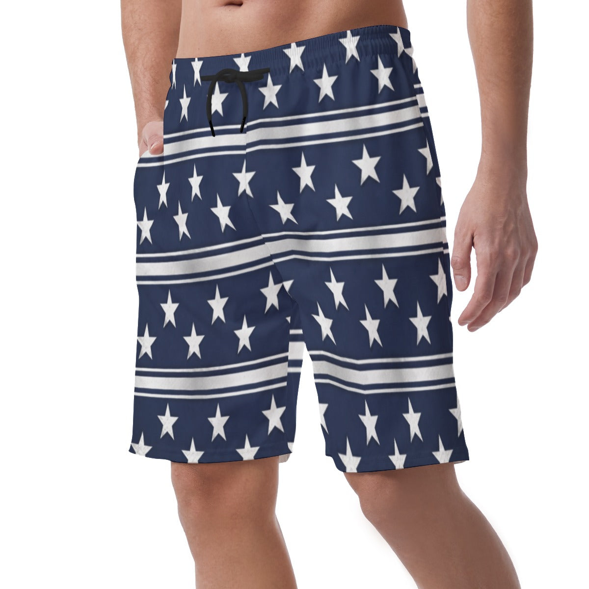Dallas Football Striped Men's Short Pants