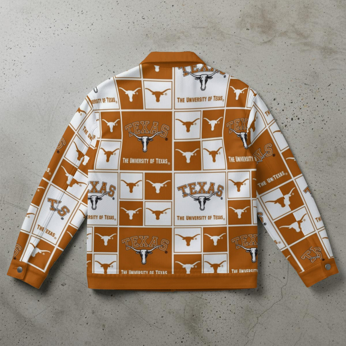 Slate Gray Texas at Austin - Longhorns Unisex Collared Jacket