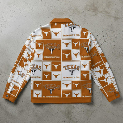 Slate Gray Texas at Austin - Longhorns Unisex Collared Jacket