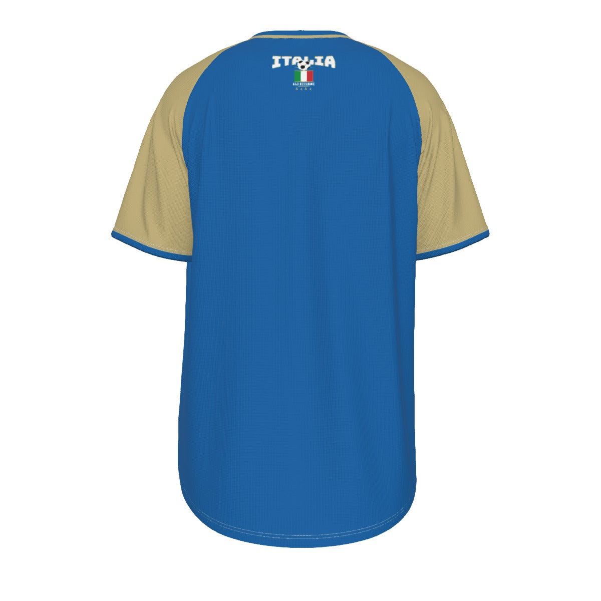 White Smoke Italy Soccer Fan T-Shirt – Vintage Italia Football Shirt Gli Azzurri Style | Retro Italian Football Tee