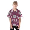 Texas A&M Aggies Kid's Hawaiian Vacation Shirt - Aggies fan gear varsity sportswear product image 1.0