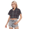 women tartan plaid streetwear shirt