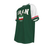 Iran Soccer T-Shirt Green White – Iran Football Shirt Team Melli Fan Tee