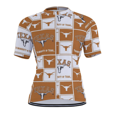 Texas at Austin - Longhorns Raglan Men's Cycling Jersey – sportswear style, sportswear style, image 1.0