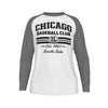 Chicago Baseball Club Shirt – South Side Illinois Est 1901 Long Sleeve Raglan Tee – nfl fan apparel, lightweight game day shirt, image 1.0