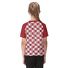 Alabama - Crimson Tide Kid's Raglan Sleeve T-shirt White varsity sports apparel