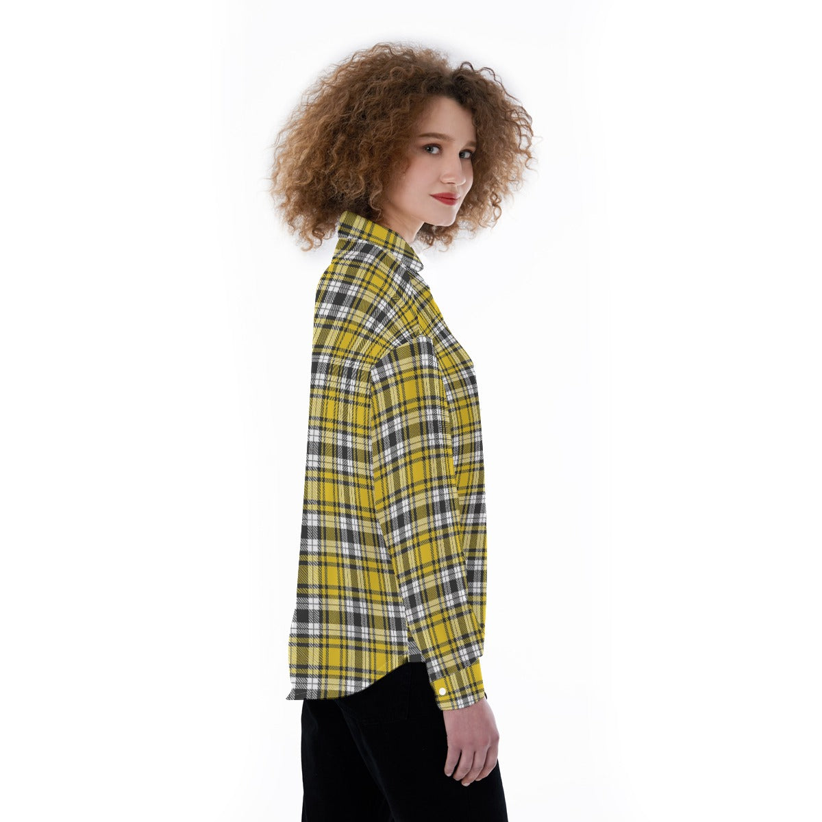 kansas jayhawks tartan plaid women shirt women tartan plaid game day fashion
