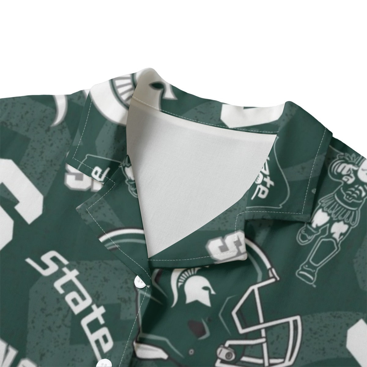 Michigan State Spartans Hawaii Shirt | 120GSM - Big Ten football apparel varsity sportswear product image 3.0