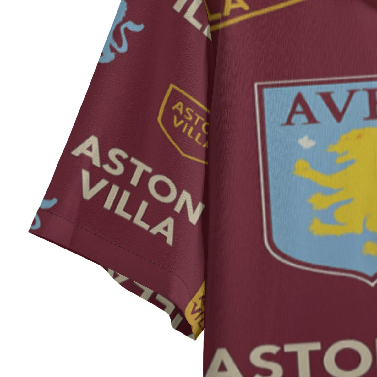 Aston Villa Men's Hawaiian Shirt
