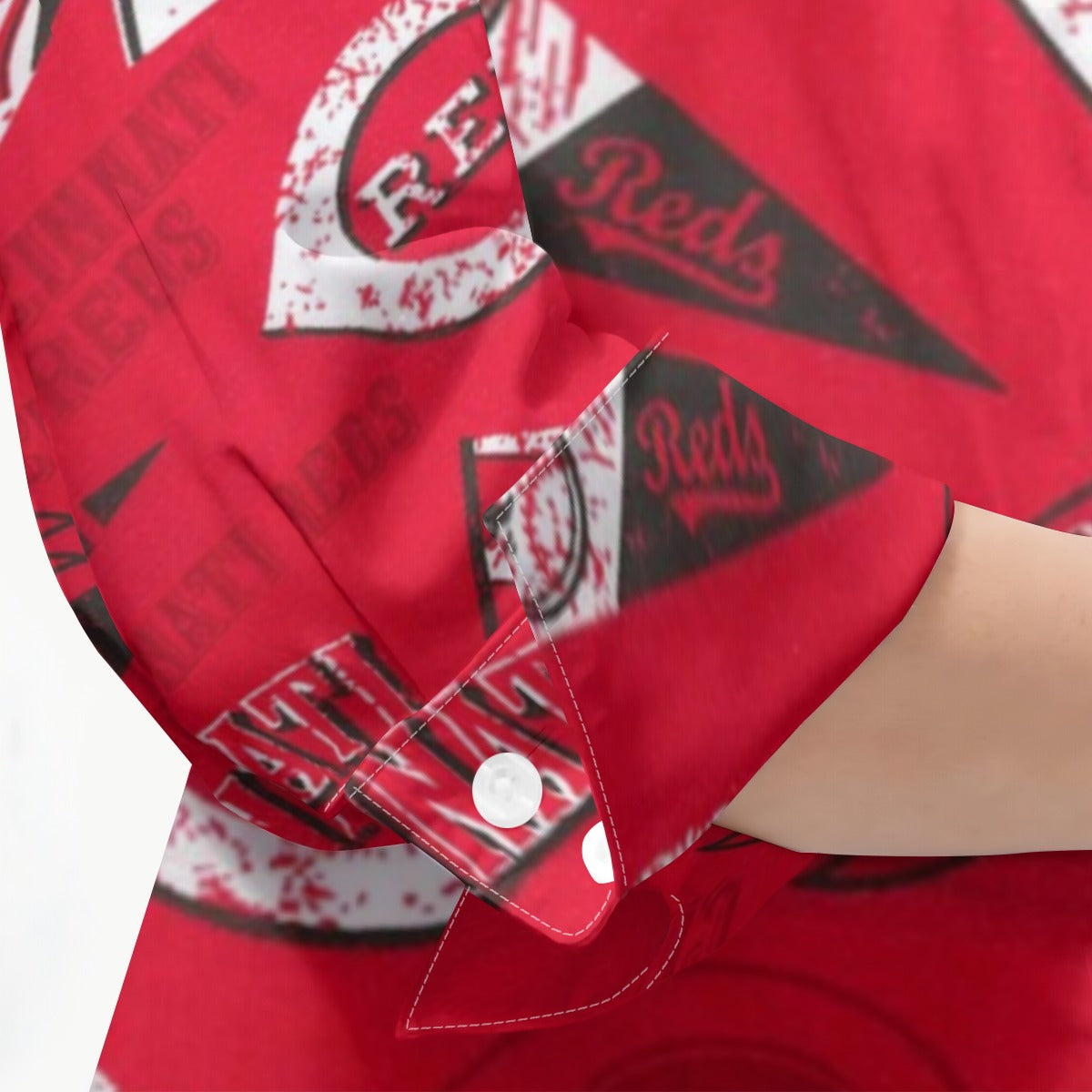 nan cincinnati reds baseball fan apparel game day outfit