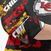 kansas-city-chiefs-womens-3-4-sleeve-shirt red gold football outfit image 3.0