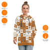 White Smoke Texas at Austin - Longhorns Women's Hoodie With Double Hood