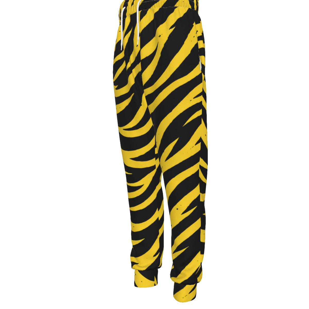 Pittsburgh Football Yellow Black Zebra Sweatpants