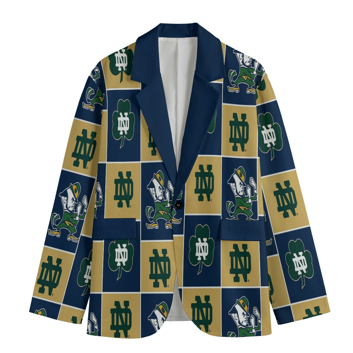 Notre Dame football suit Blazer