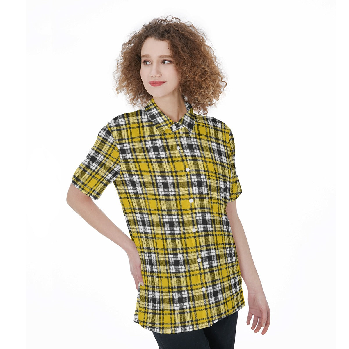 kansas jayhawks tartan plaid women shirt women tartan plaid game day fashion