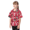 Cincinnati Bearcats Kid's Hawaiian Vacation Shirt varsity sportswear product image 3.0