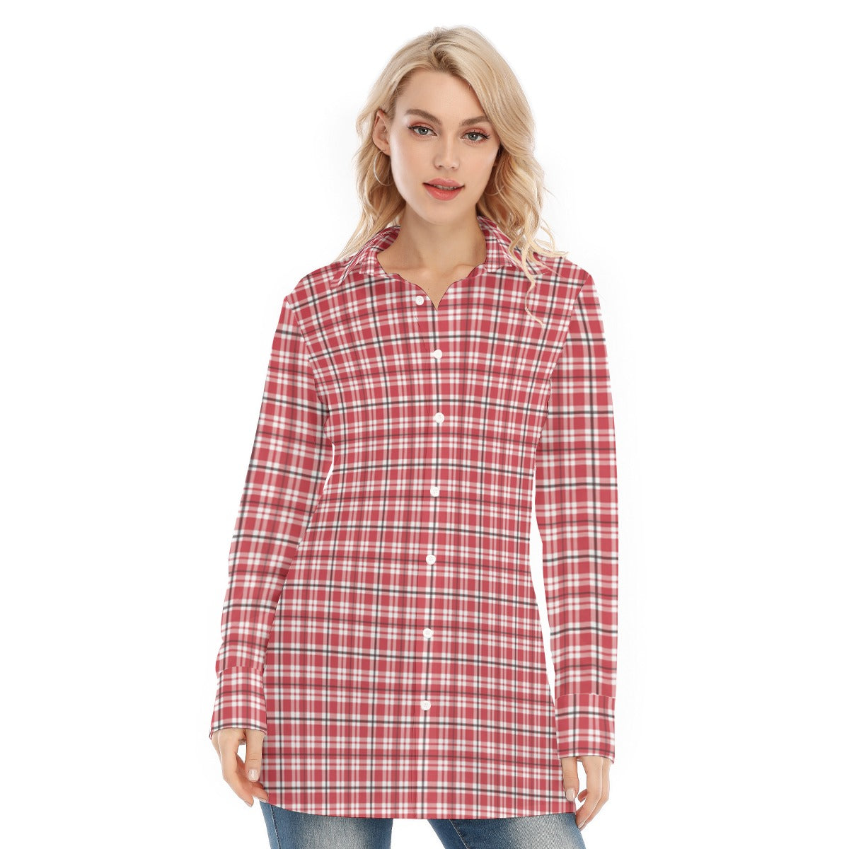college tartan plaid women shirt women tartan plaid fashion