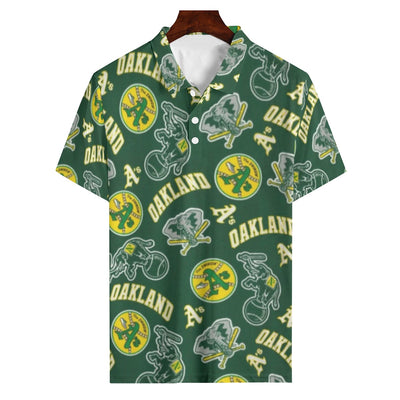 Oakland Athletics Men's Polo Shirt | 180GSM oakland athletics baseball fan apparel game day outfit
