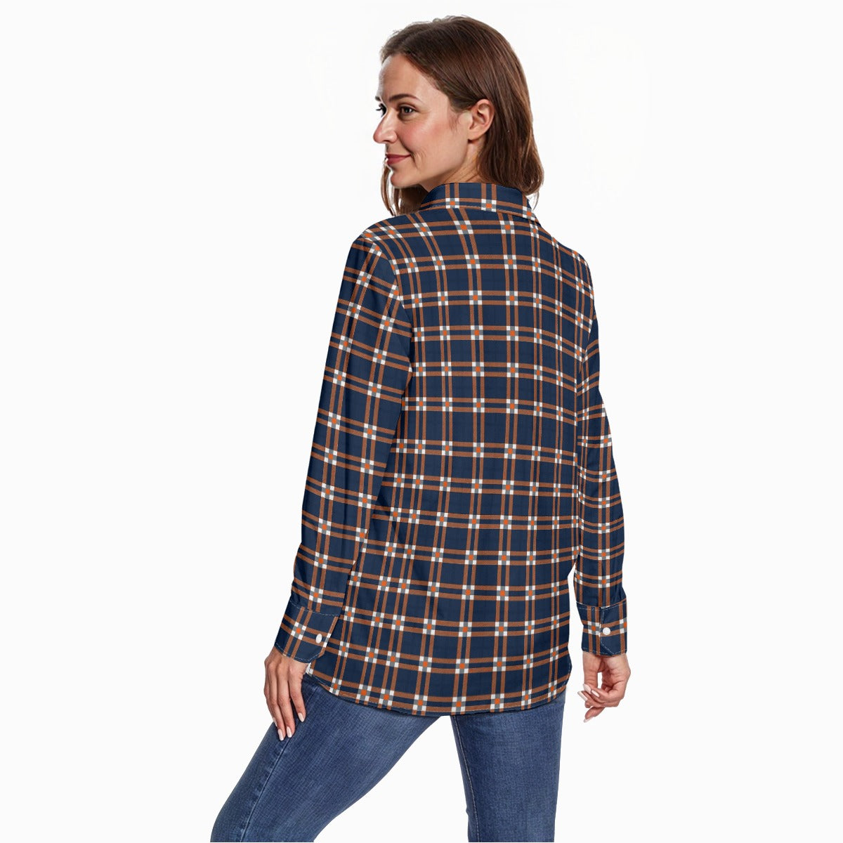 kansas jayhawks tartan plaid women shirt women tartan plaid game day fashion