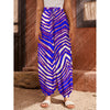 Saddle Brown Buffalo football Women's Carrot Pants – Red Blue White Zebra Game Day Style