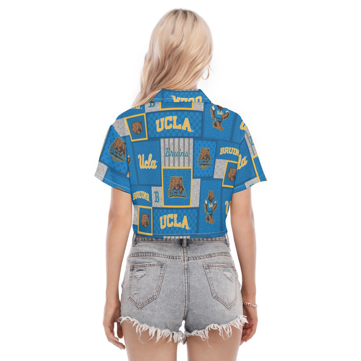 UCLA Bruins Women's Cropped Shirt streetwear fashion product image 4