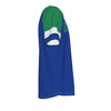 Uzbekistan Soccer T-Shirt Blue Green – Uzbekistan Football Shirt O'zbekiston Fan Tee