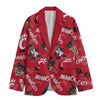 Cincinnati Football Suit Blazer – Premium College Game Day Jacket – nfl fan apparel, casual fan outfit, image 1.0