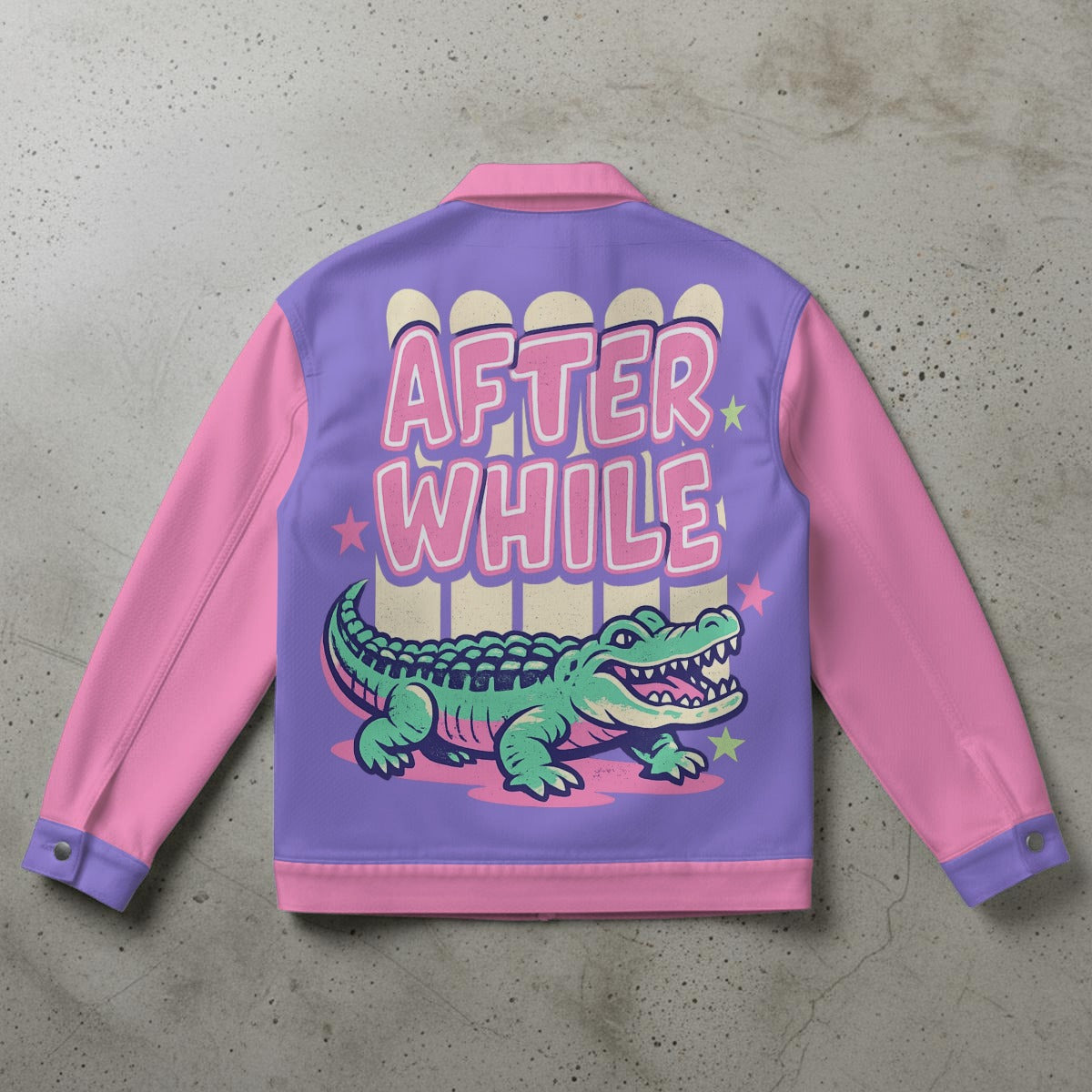 All-Over Print Unisex Collared Jacket