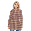 college tartan plaid women shirt women tartan plaid fashion
