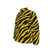 White Smoke Pittsburgh football yellow black Stand collar slim down jacket