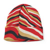 White Smoke San Francisco 415 Zebra Beanie – Game Day Streetwear Essential