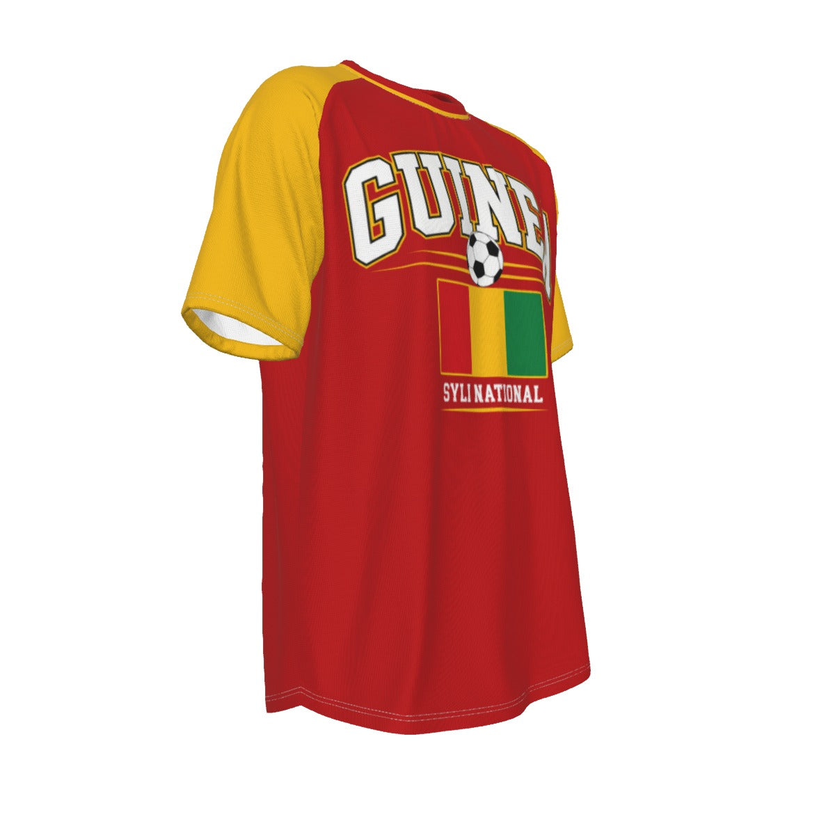 Guinea national Football Team Short Sleeve T-shirt streetwear fashion product image 5
