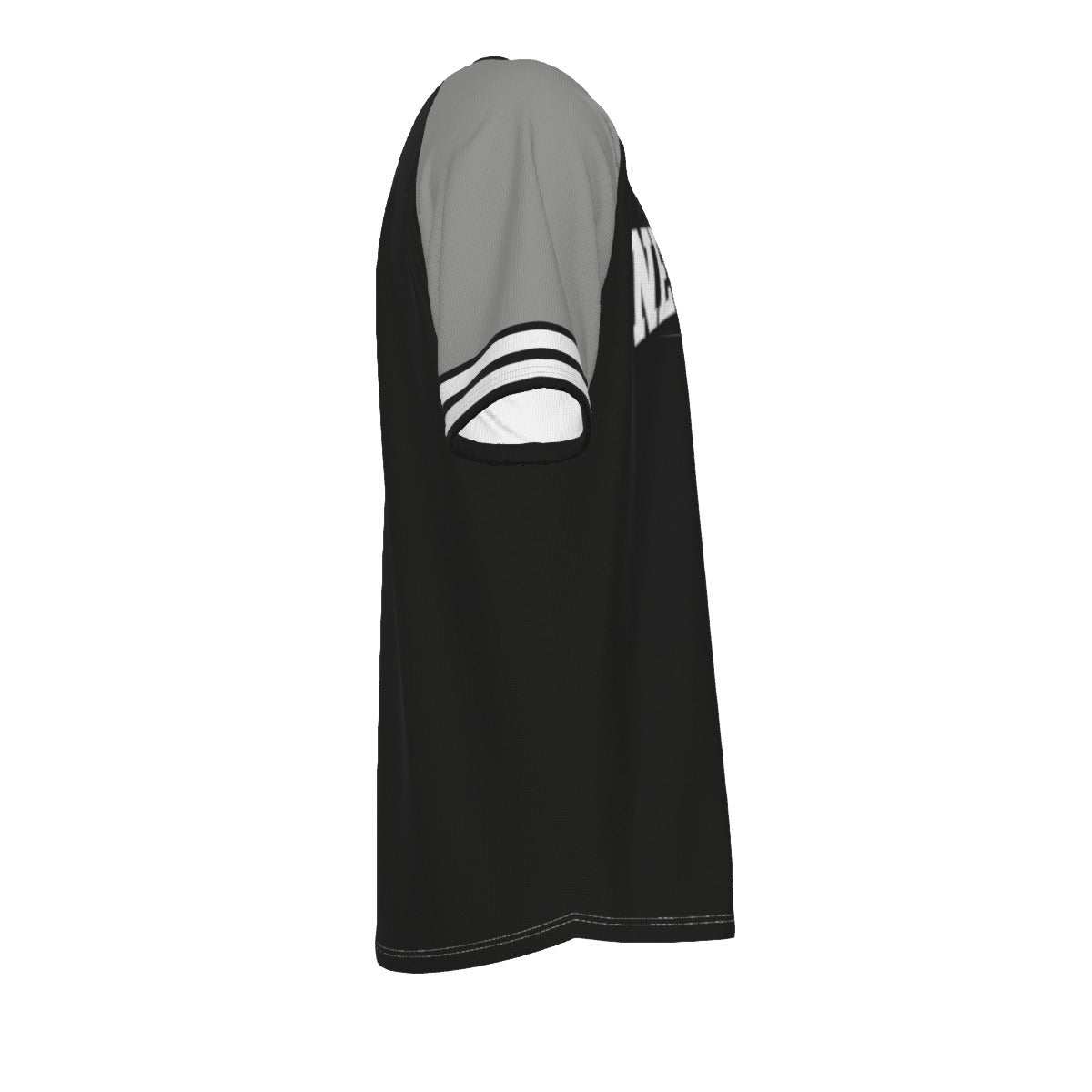 New Zealand Soccer T-Shirt Black White – New Zealand Football Shirt All Whites Fan Tee streetwear fashion product image 4
