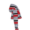 Ohio State Women's Crop Top Hoodie White game day varsity apparel