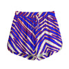 Buffalo Zebra Football Women’s Shorts With Drawstring – Lightweight Game Day Comfort (Rayon) – casual fan outfit, casual fan outfit, image 1.0