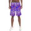 Buffalo inspired zebra football design Men'S Shorts With pocket – breathable comfort wear, lightweight game day shirt, image 1.0