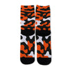 Black Cincinnati Bengals Camo Long Socks