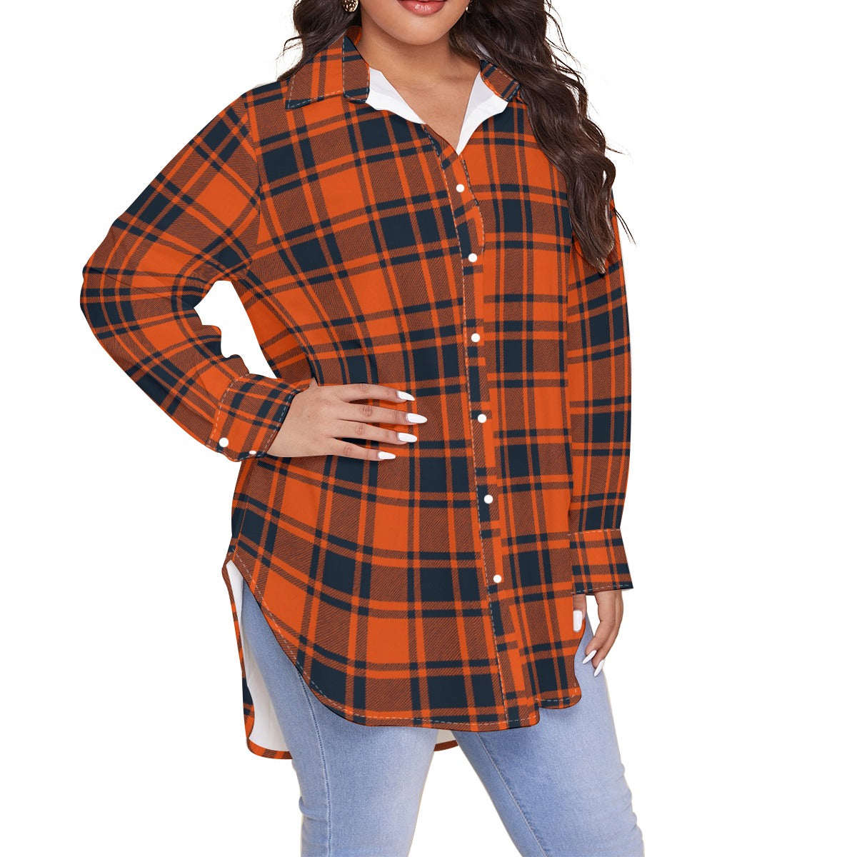 kansas jayhawks tartan plaid women shirt women tartan plaid game day fashion