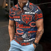 Chicago Bears Men's Polo Shirt – breathable comfort wear, casual fan outfit, image 853