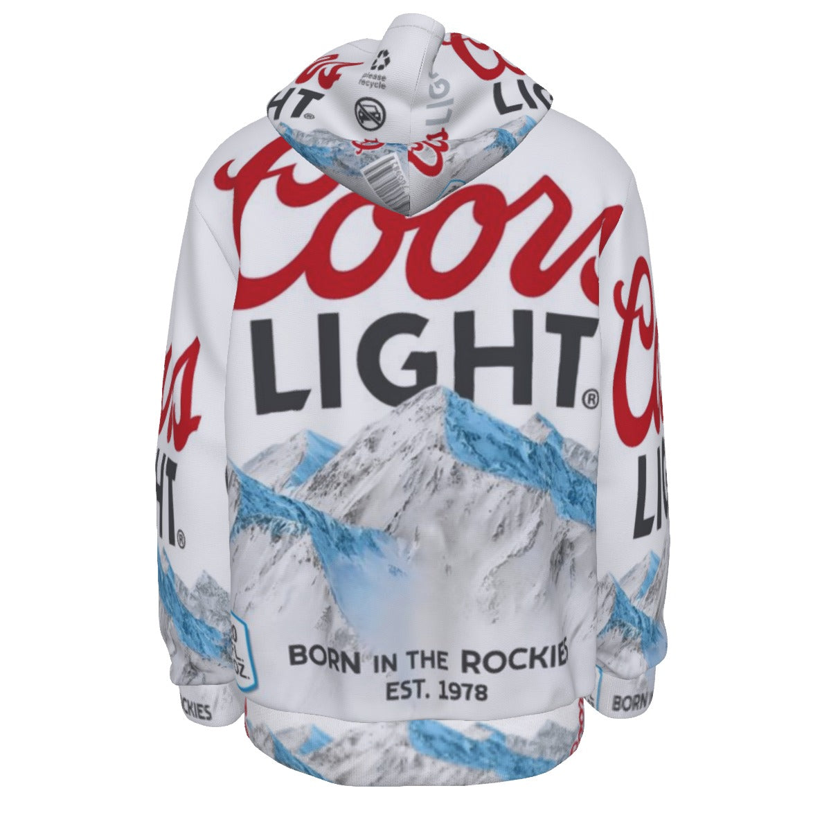 Alpine Mountain Hoodie – Vintage 90s Glacier Streetwear Sweatshirt