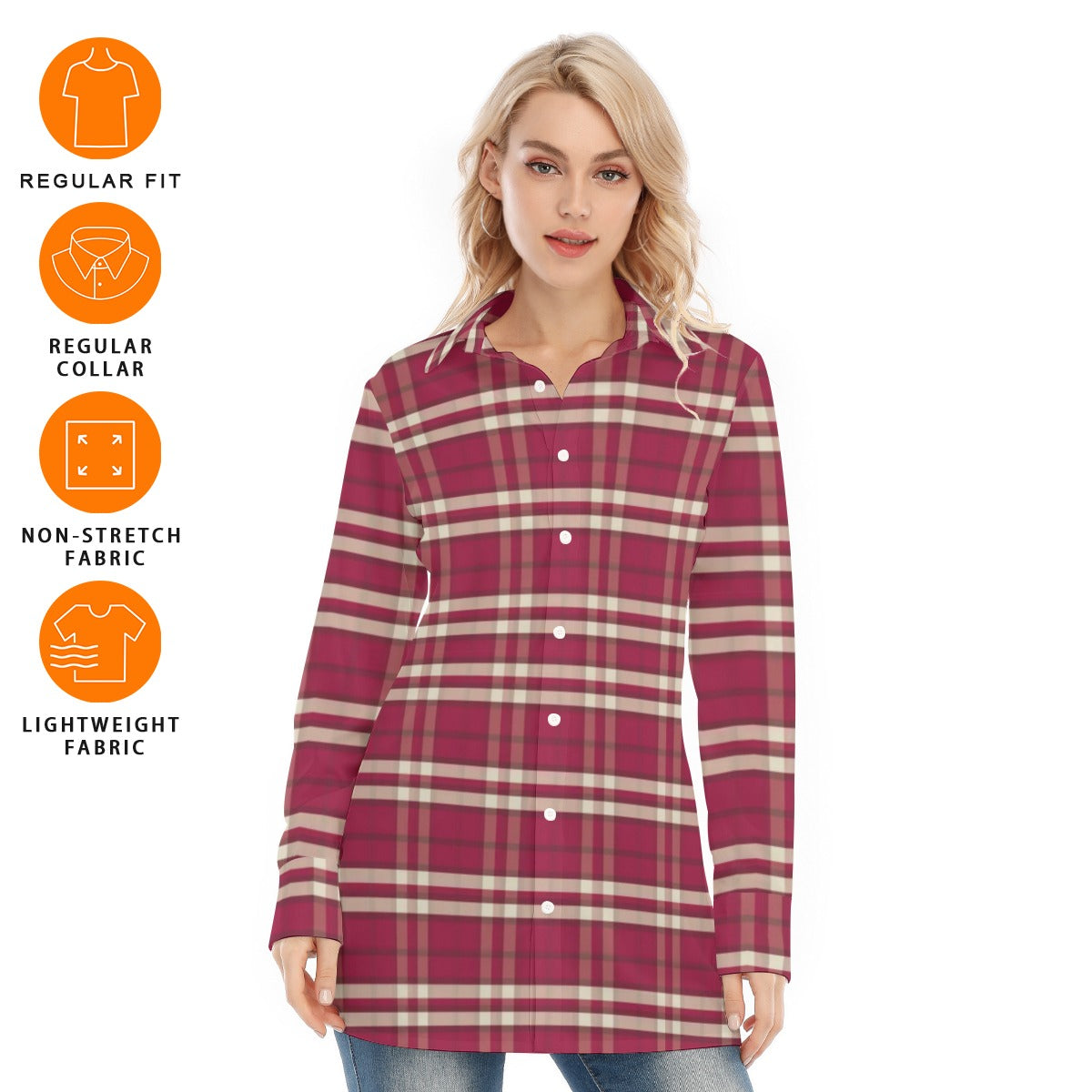 kansas jayhawks tartan plaid women shirt women tartan plaid game day fashion