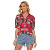 New Mexico Lobos Women's V-neck Shirts White game day apparel
