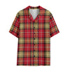 San Francisco Football Plaid Women's Hawaii Shirt | 120GSM – game day outfit, game day outfit, image 1.0