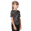atlanta-falcons-kids-t-shirt red black football outfit detail