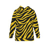 Pittsburgh Football Yellow Black Zebra Kid's Raglan Pullover Hoodie – nfl fan apparel, fan gear, image 1.0