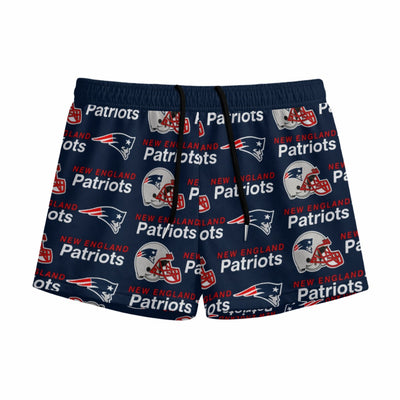 New England Patriots  Youth Shorts with Inner Drawstring|Birdseye