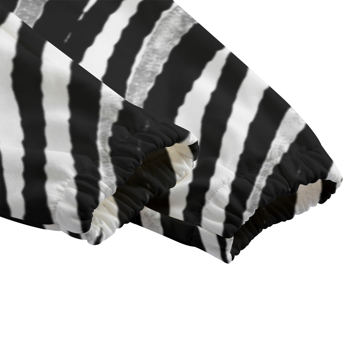 White Smoke Las Vegas Football Zebra Kid's Sweatpants | 310GSM Cotton – Black and White Game Day Streetwear