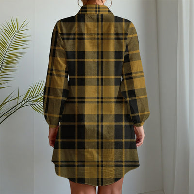 colorado buffaloes tartan plaid black gold  women tartan plaid game day shirt