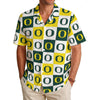 Oregon Ducks Men's Hawaiian Shirt|150GSM - Big Ten football apparel varsity sportswear product image 1.0