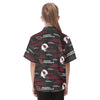 arizona-cardinals-kids-hawaiian-vacation-shirt red white football outfit side view
